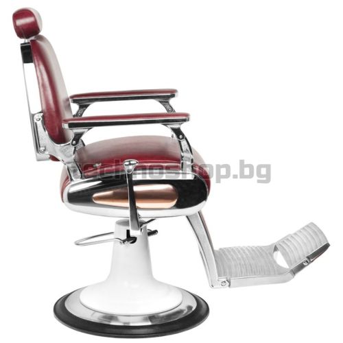 Бръснарски стол - бордо Gabbiano Moto Style